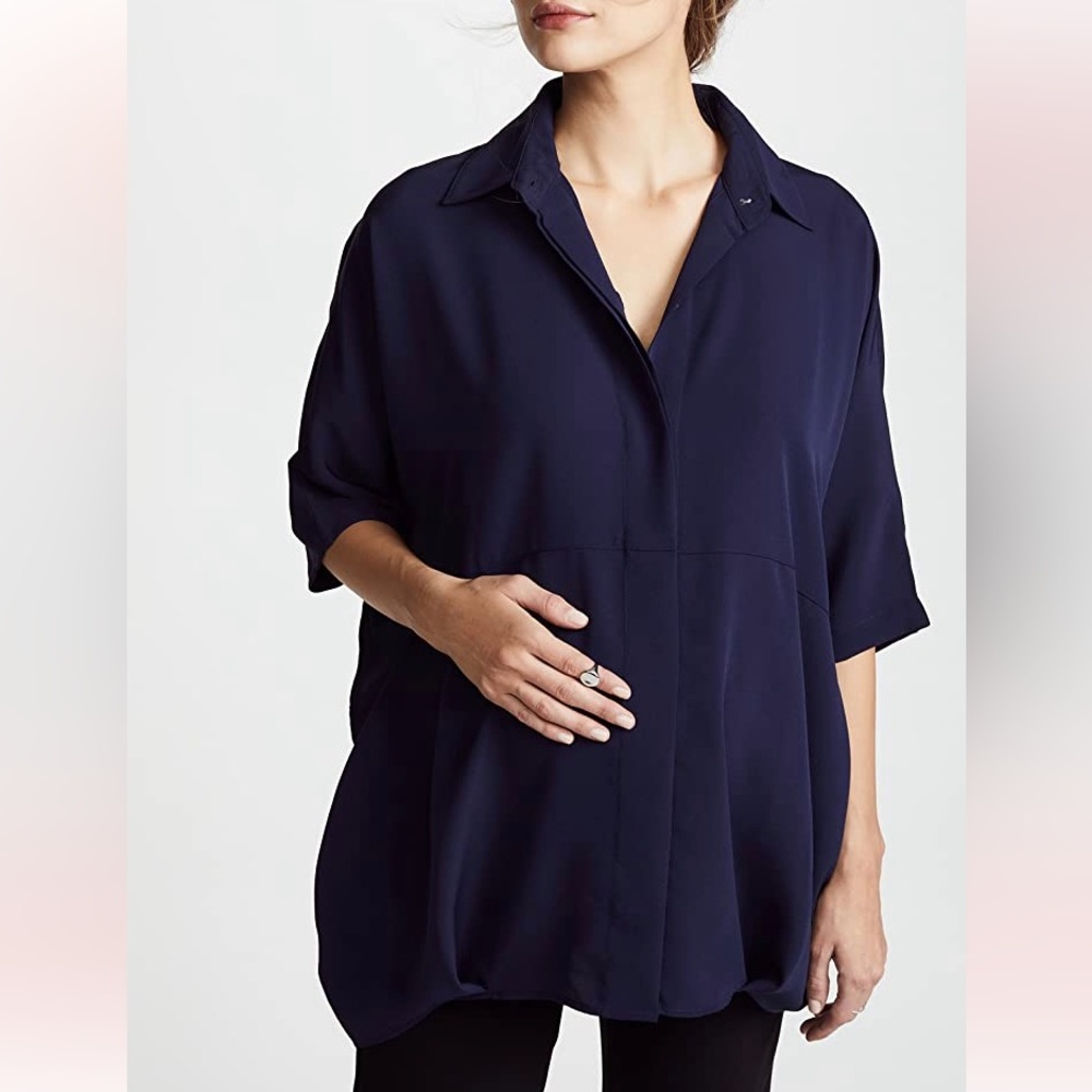 Hatch maternity blouse